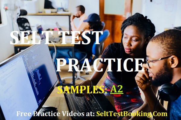 SELT Test A2 Sample Video